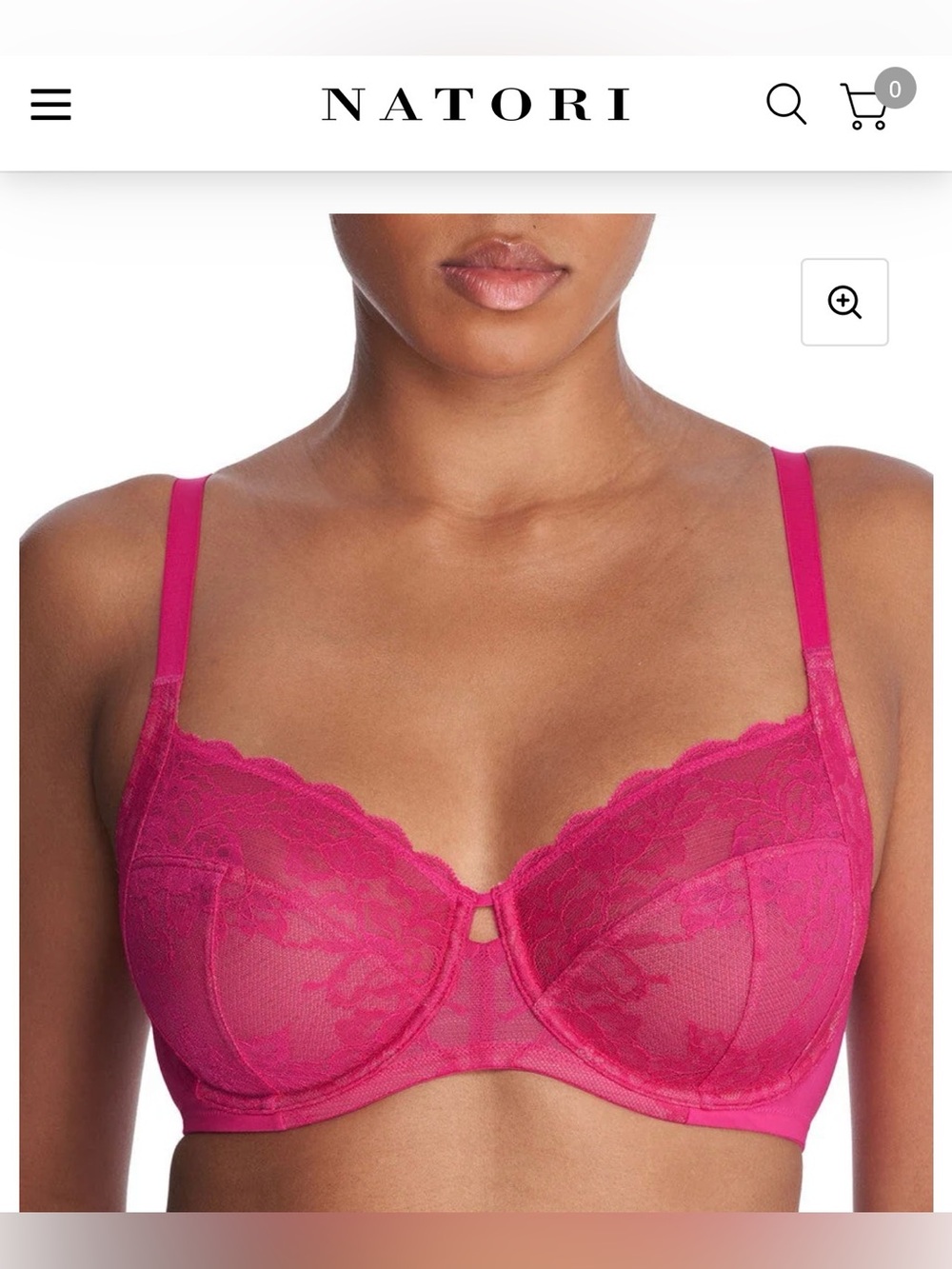 NWT NATORI Statement Full Fit Bra 30D